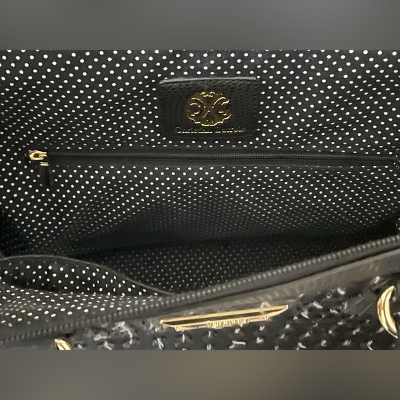 Christian Lacroix Black Denim Handbag & Wallet - Picture 5 of 9